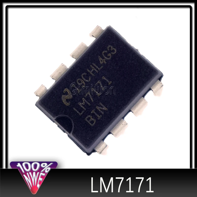 5~10PCS/LOT LM7171BIN DIP8 LM7171 DIP-8 LM7171IN DIP In Stock