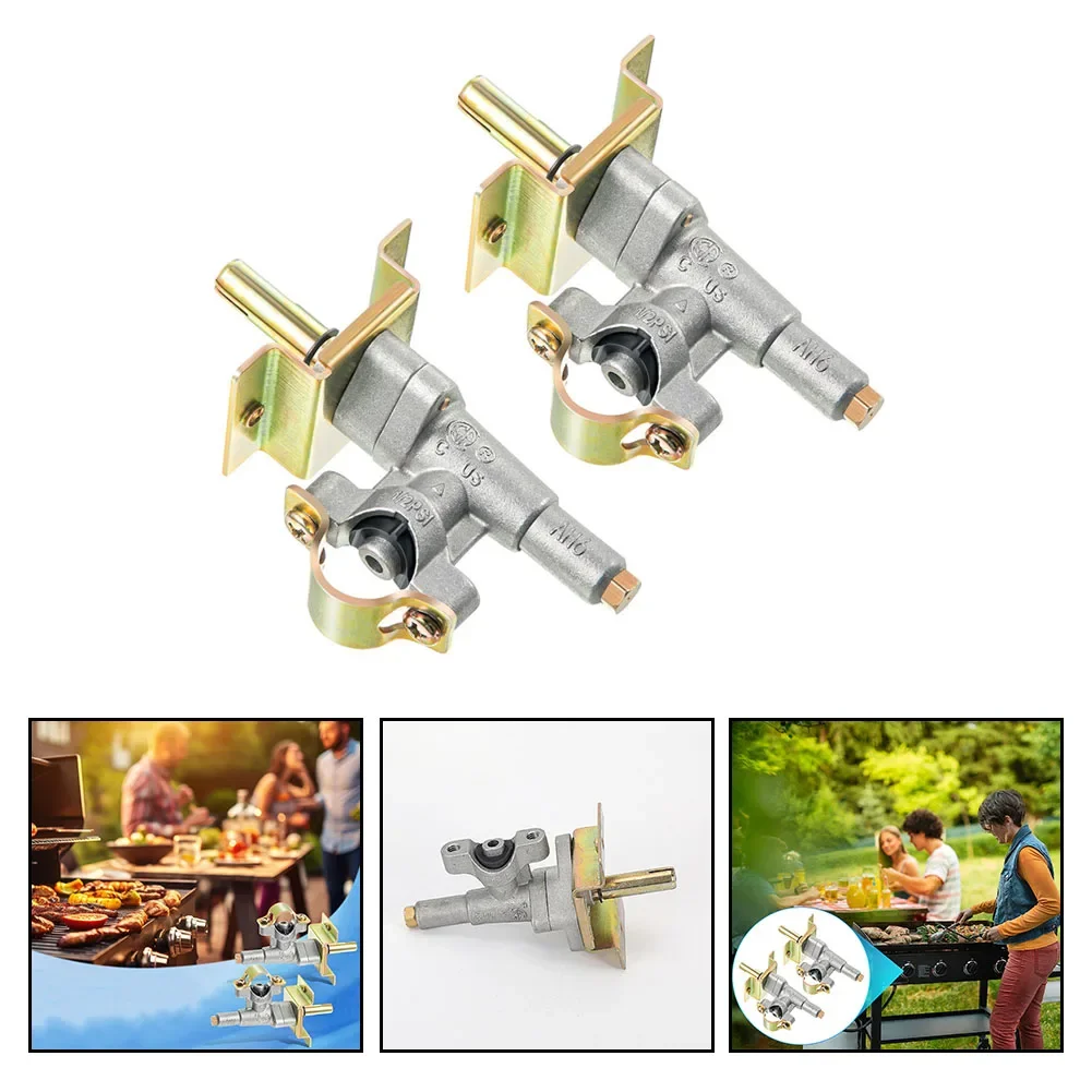BBQ Gas Grill Valve With Automatic Igniter And Flame Thrower Sprayer Replacement For Gas Grill Valves