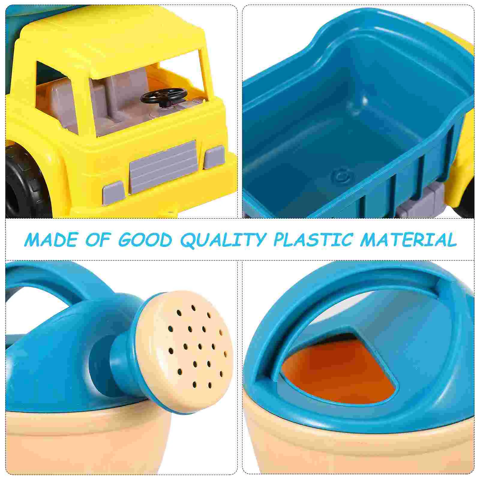 13 Pcs/1 Beach Bucket Kids Summer Toy Childrens Toys The Puzzle Sand for Plastic Sand-excavating Tools Baby