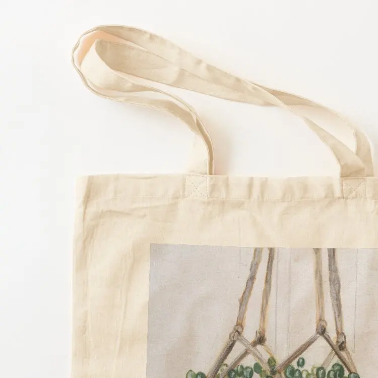 String Of Pearls Tote Bag tote bags aesthetic Canvas bag female bag Canvas shoulder