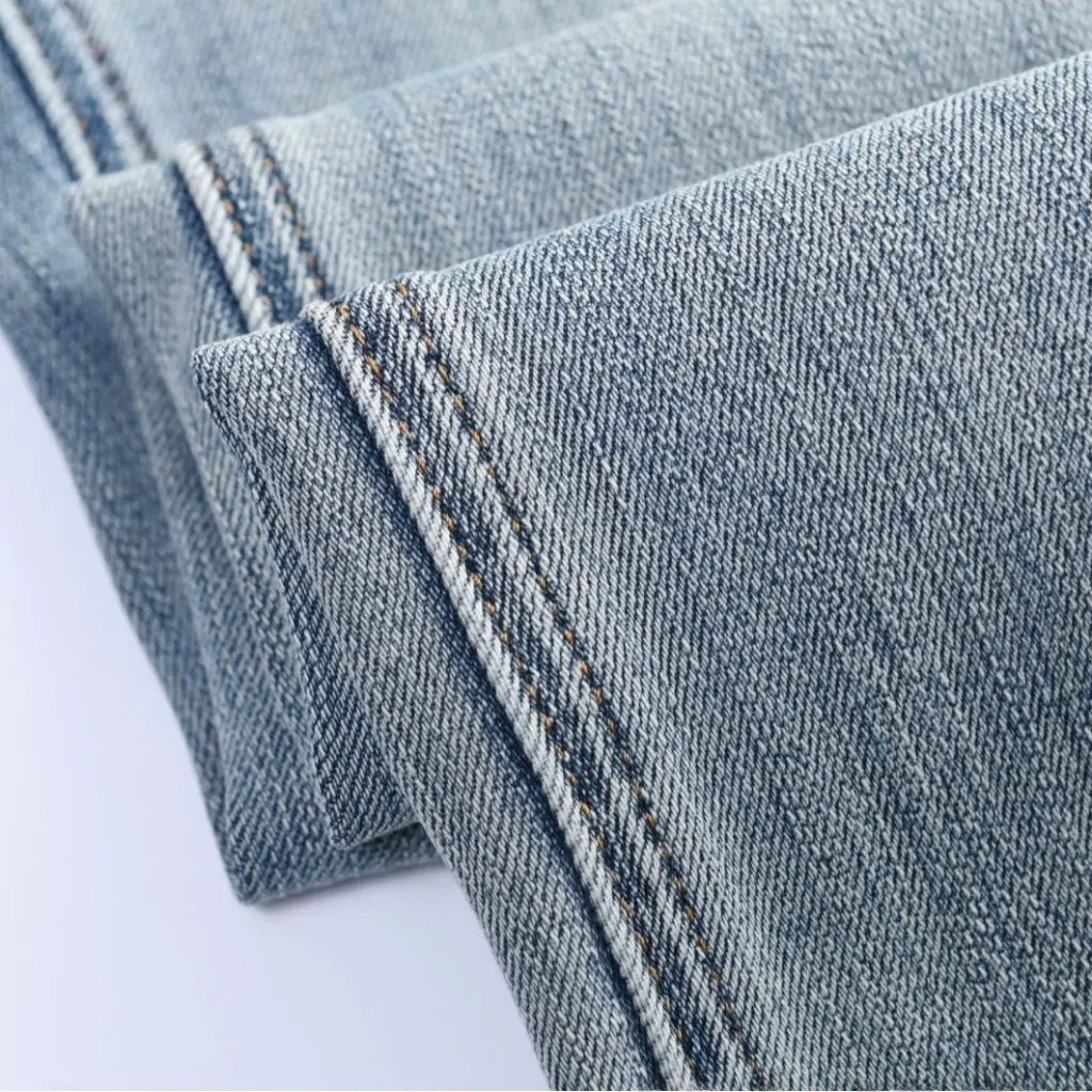 

Женские узкие широкие прямые брюки, элитные джинсы, универсальные эластичные четырехсторонние брюки, новый стиль 603.