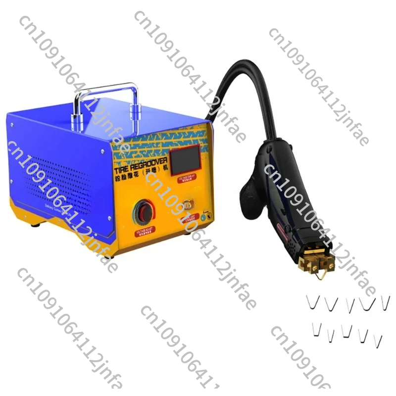 1KW Digital Tire Regroover Tire Rubber Engraving Machine Truck Car Rubber Tyres Grooving Electric Rubber Cutting power Machine