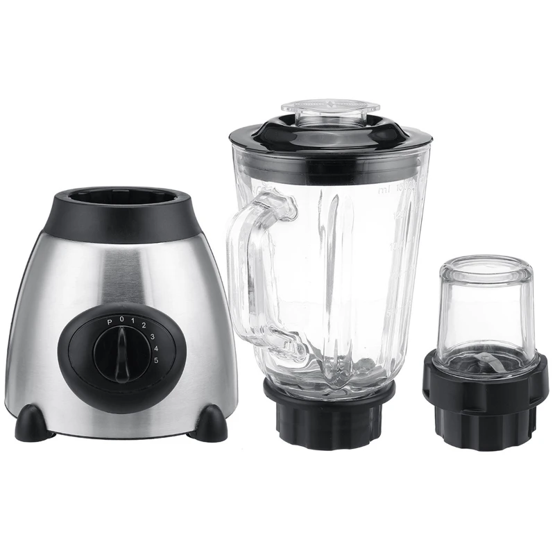 Multi-function Blender Machine Home Electric Juicer Glass Catering Large Capacity 1500ml Juice Stirring Meat Grinder