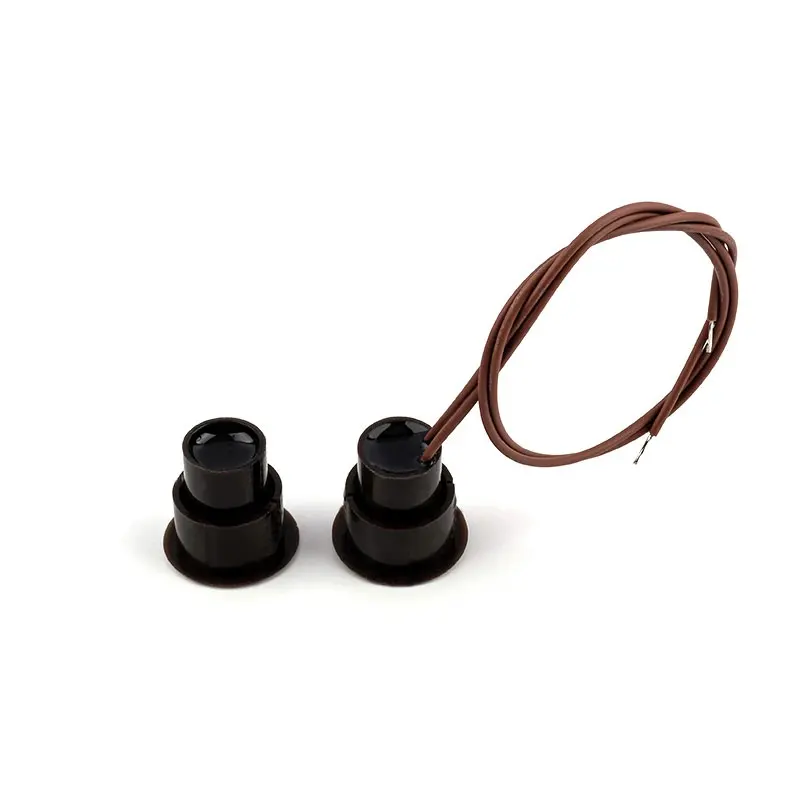 10pcs  Magnetic Sensor Switch Anti fire And Waterproof Cylinder ABS Shell NO/NC/COM Electrical