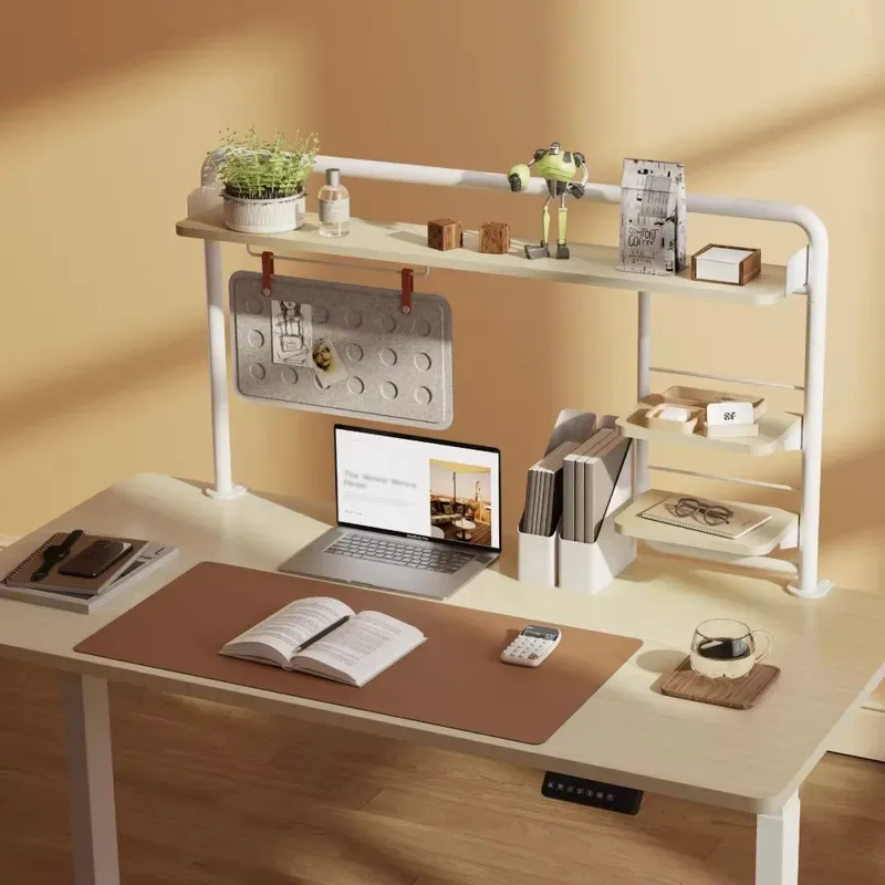 Clip on Desktop Organizer Storage Shelf Display for Home Office