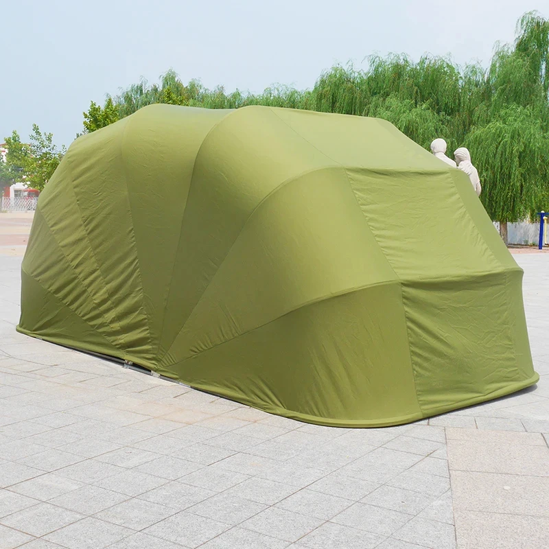 Hot Selling Semi-Automatic Foldable Carport Garage Canopy Outdoor Sun Rain Snow Dust Protection Parking Shed