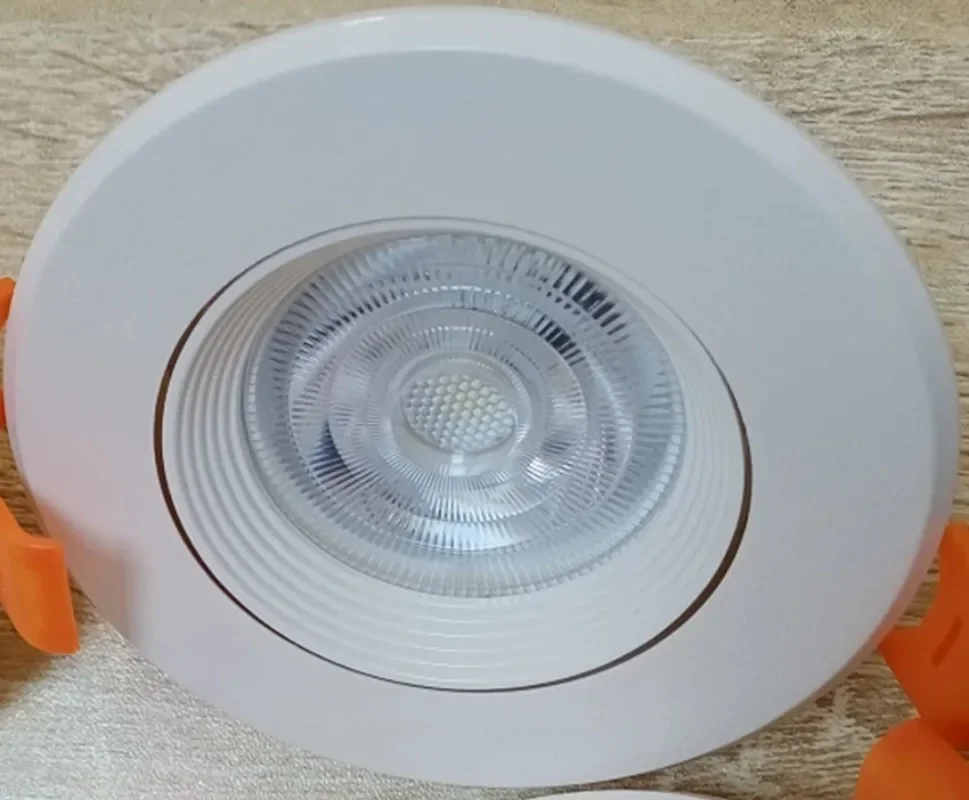 10pcs Modern Simple Style 75MM Cut Out Size Round Plastic Design Lighting Spot Light MR16GU10 Spotlight Fixture Downlight Frame