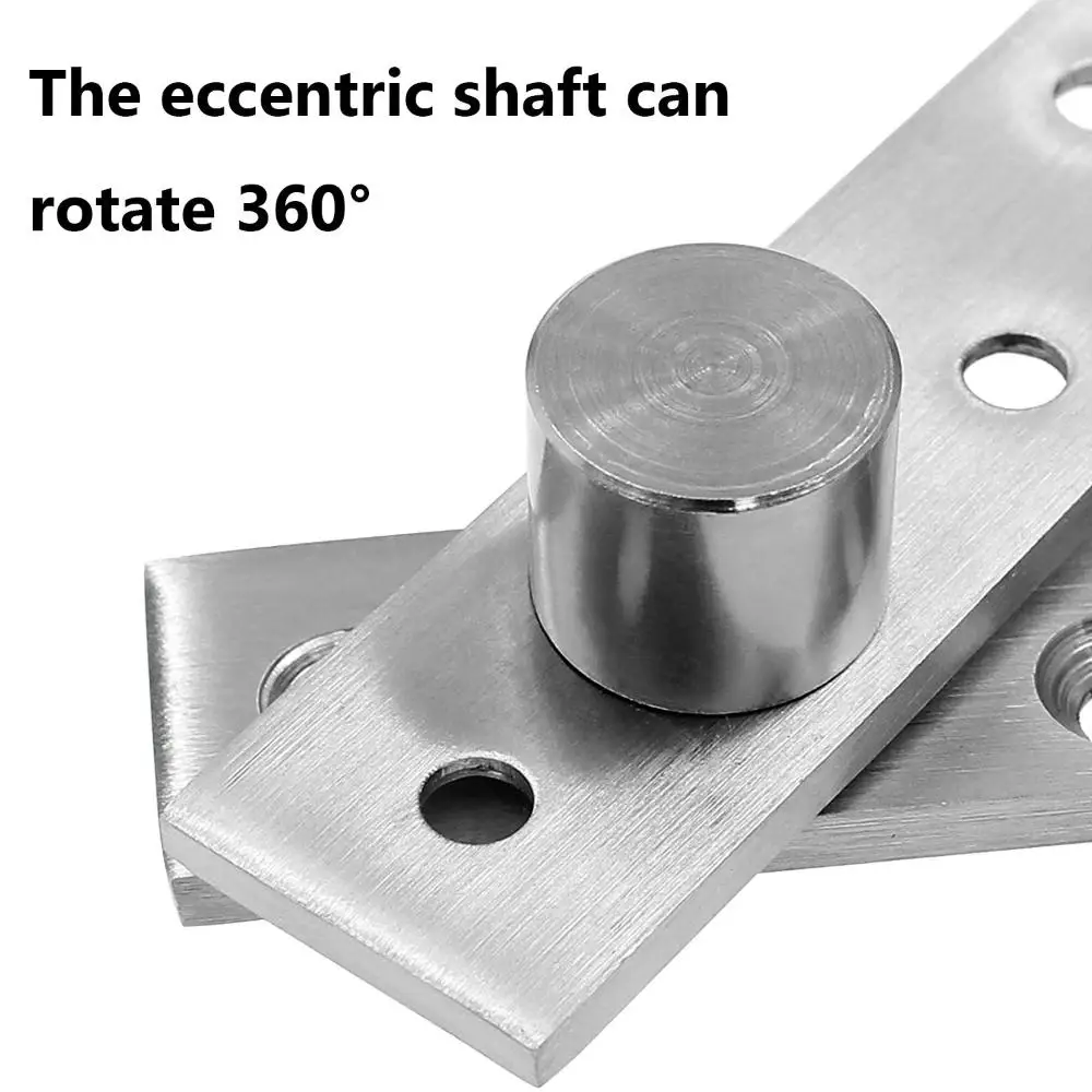 Professional 360 Degree Rotation Door Pivot Hinges Hiden 75mm 100mm Axis Stainless Steel Cupboard Location Shaft