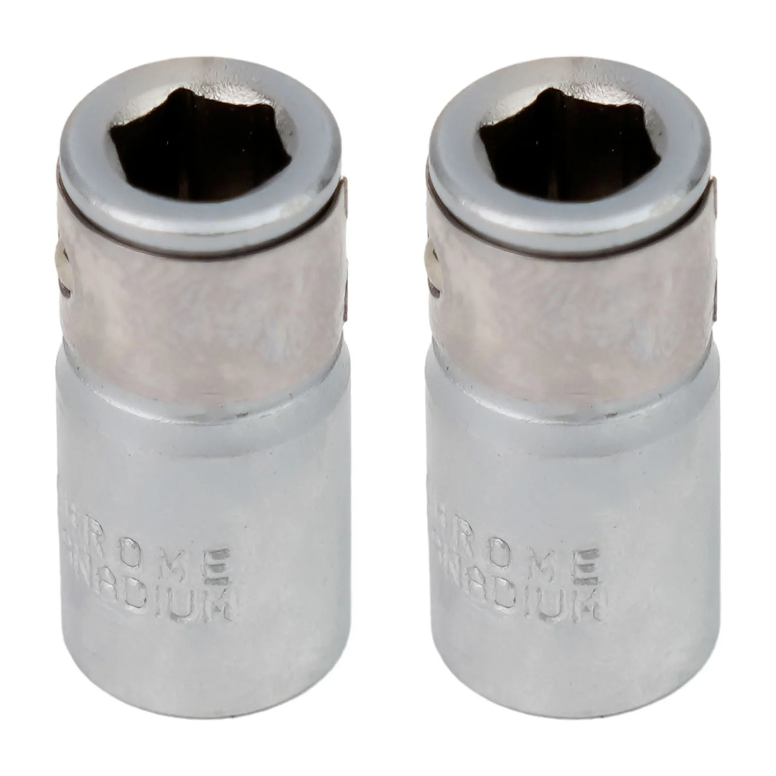 DIY Projects Home Improvement Silver 1 4 Square To Hex Adapter Hex Shank Converter 25mm Length Chrome Vanadium Steel