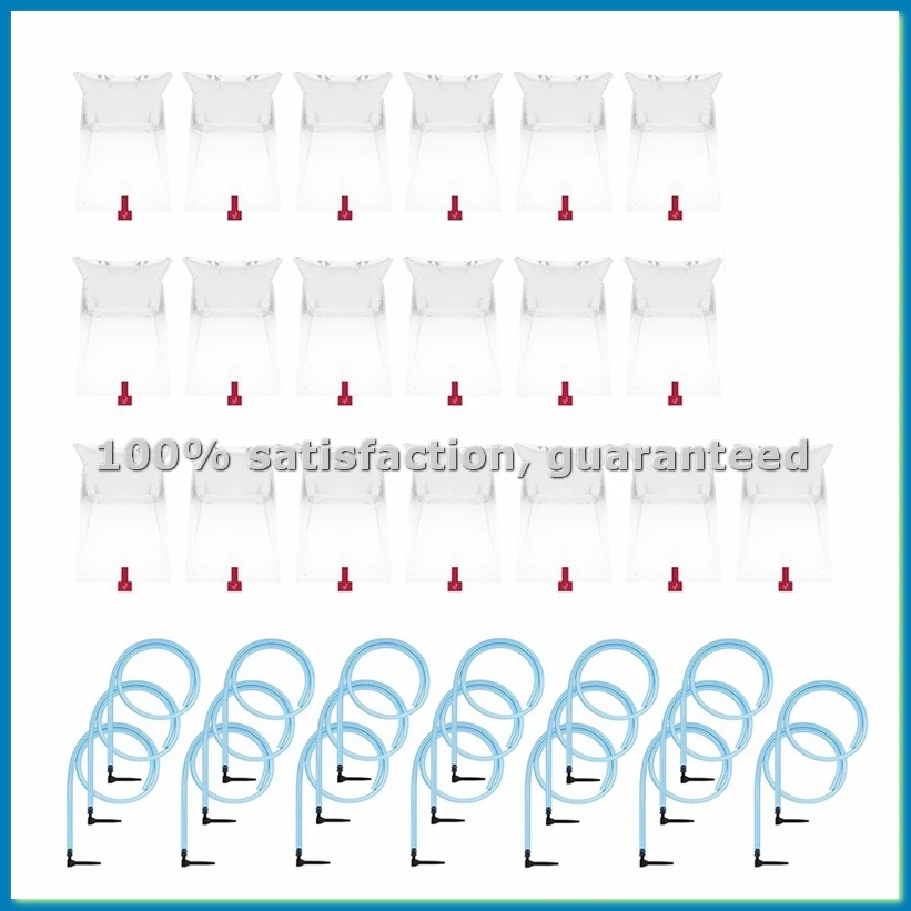 

Набор для отжима кленового сиропа, 20 комплектов: 20 пробок для кранов, 20 трубок для кленового сиропа длиной 35 дюймов, 20 прозрачных пакетов по 8 л - AC17