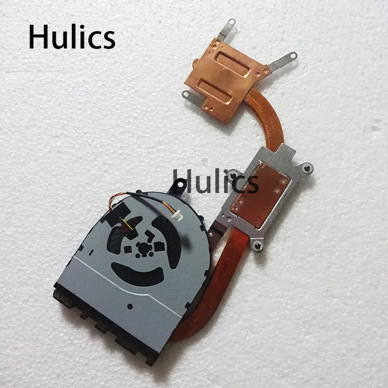 Hulics Used For Dell Inspiron 17 5758 15 5558 5458  3558 14 3458 CPU Heatsink And Fan CN-01GRYN 01GRYN 1GRYN AT1AO002DT0