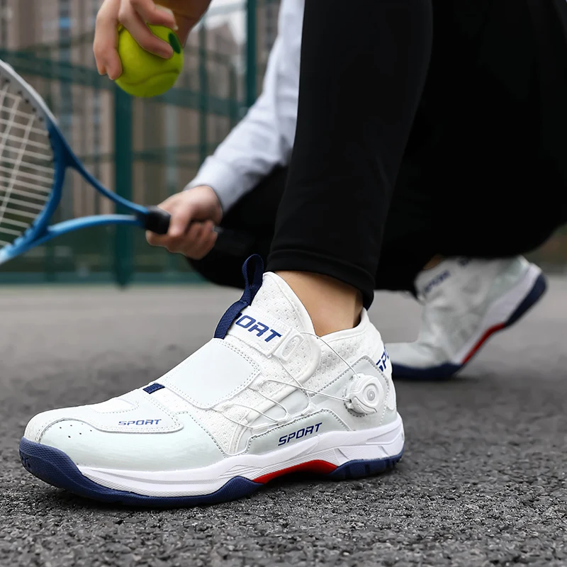 Race Luxury Men's Sports Sneakers Unisex Tennis Shoes Man High Quality Professional  Badminton Shoes Men Trainers Tenis Hombres