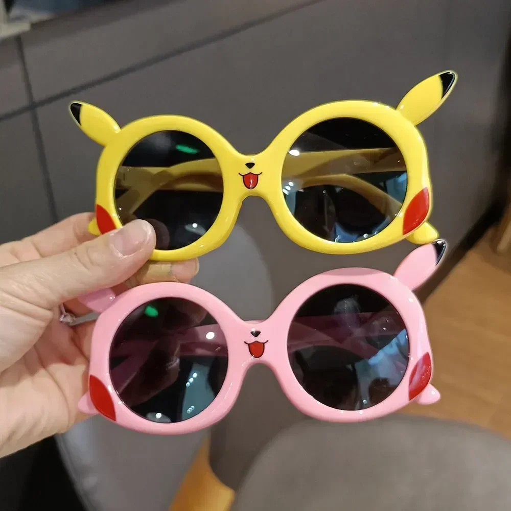 Anime Pokemon Sunglasses Pikachu Cartoon Figrues Glasses Children Boys Girls Sunglasses Cute Decoration Kids Toy Gifts