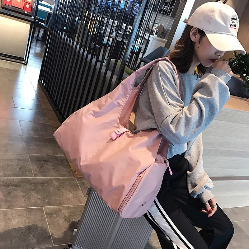 1Pcs Yoga Mat Bag Large Capacity Waterproof Gym Handbags with Shoulder Strap Women Men Travel Sports Swimming Fitness Tote Bags