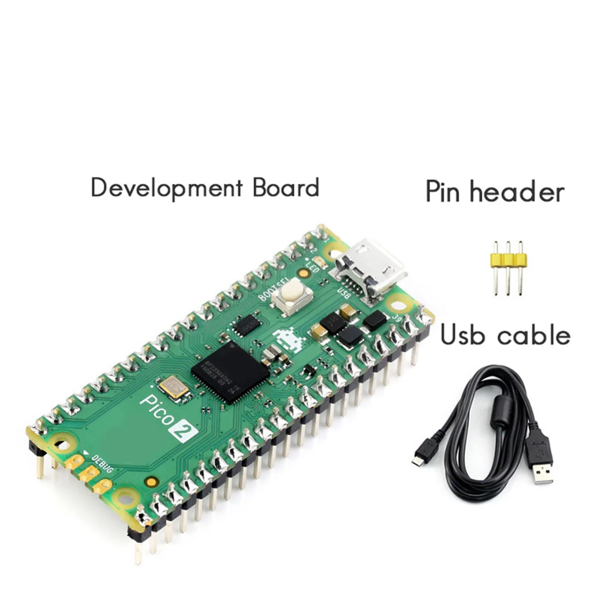 Carte de développement GFR5-pour Raspberry Pi Pico 2-CC, microcontrôleur RP2350