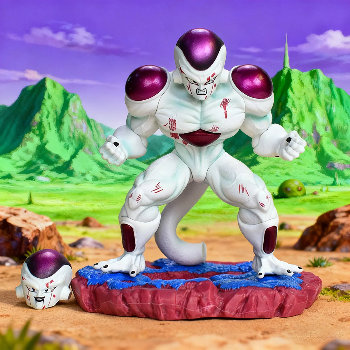 ฟิกเกอร์อนิเมะดราก้อนบอล Z ฟรีเซอร์ ขนาด 15 ซม./5.9 นิ้ว ของสะสมโมเดลฟิกเกอร์แอคชั่นฟรีเซอร์จาก DBZ ทำจาก PVC ของเล่นสะสม ของขวัญ