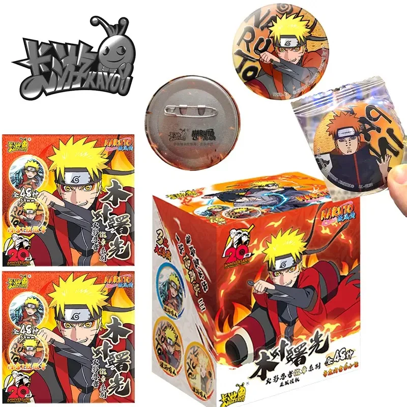 

New Kayou Naruto Hatake Kakashi Namikaze Minato Limited Edition Medal Collectible Game Toys Christmas Birthday Gift Whole Box