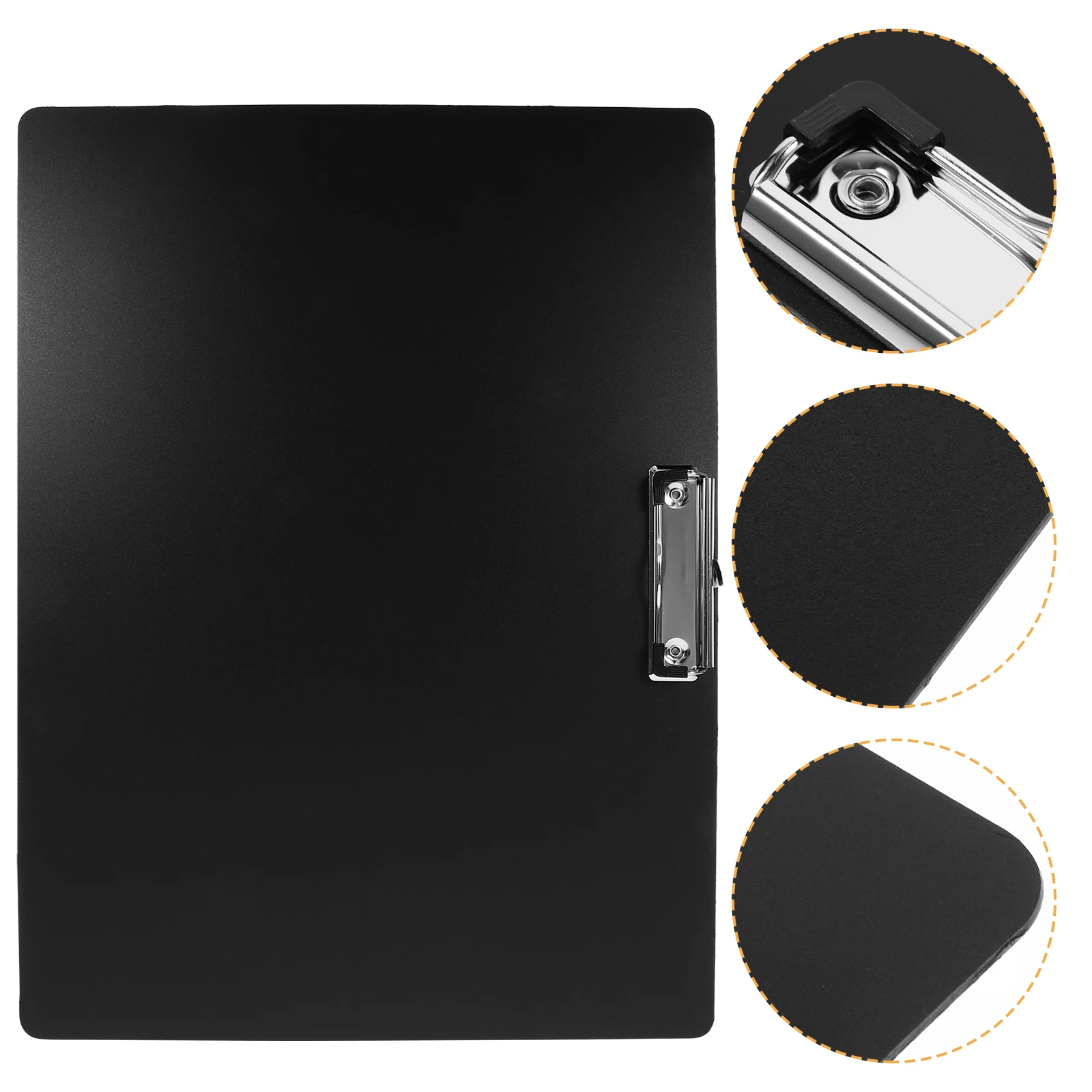 Clipboard Horizontal Clipboards for Home School Office Metal Clip No Sharp Edge Writing Boards