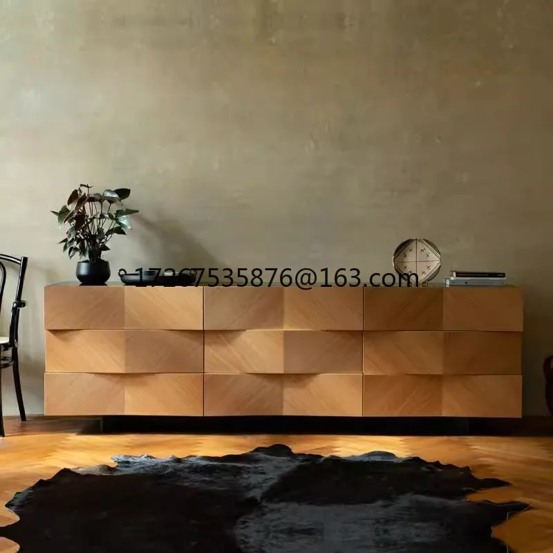 

Solid wood living room six chest cabinets nine chest cabinets master bedroom storage cabinet bedside locker drawer cabinet