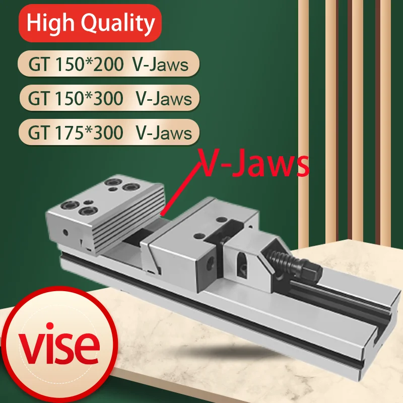 Прецизионные тиски для станков GT150A 150B 175B V, Захваты с ЧПУ, стандартные тиски