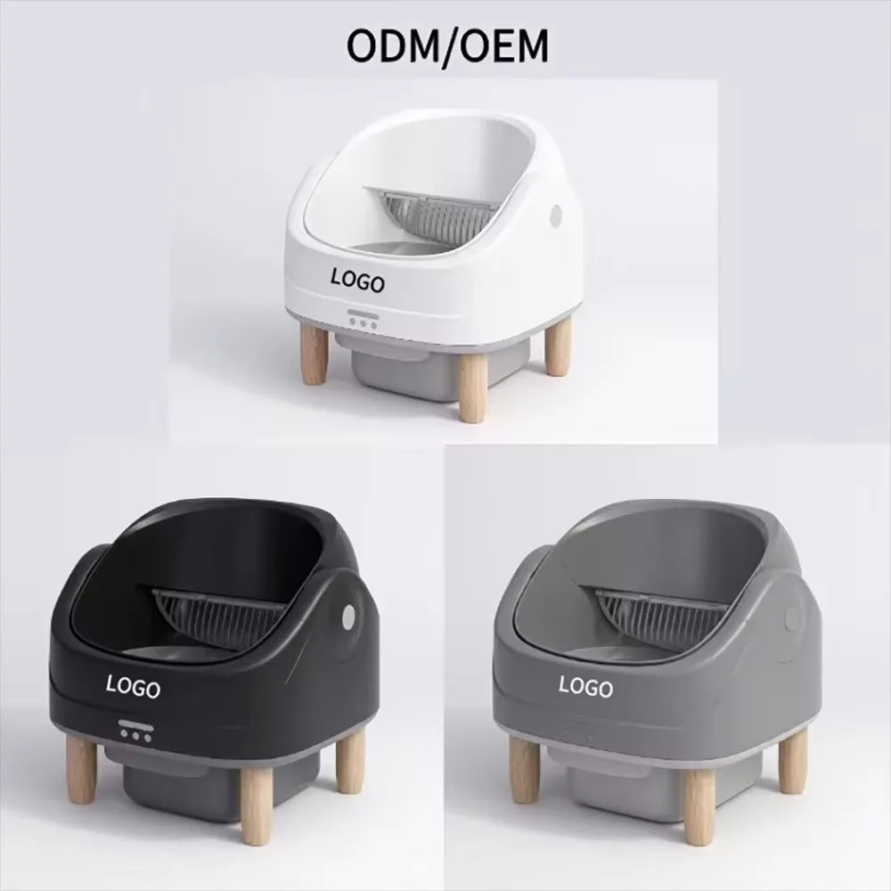 

Open-style semi-automatic cat tray with high stand, large capacity and easy cleaning. OEM/ODM wholesale available.