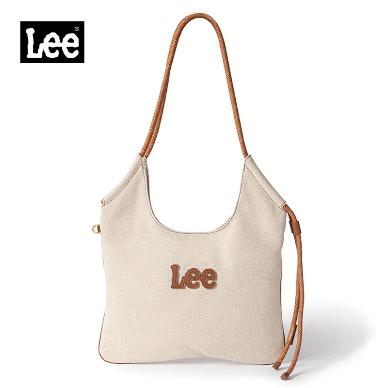 

LEE Adjustable Shoulder Strap Women Denim Tote Bag Simple Utility Large Capacity Handbags Designer Shopping Swing Shoulder Bag