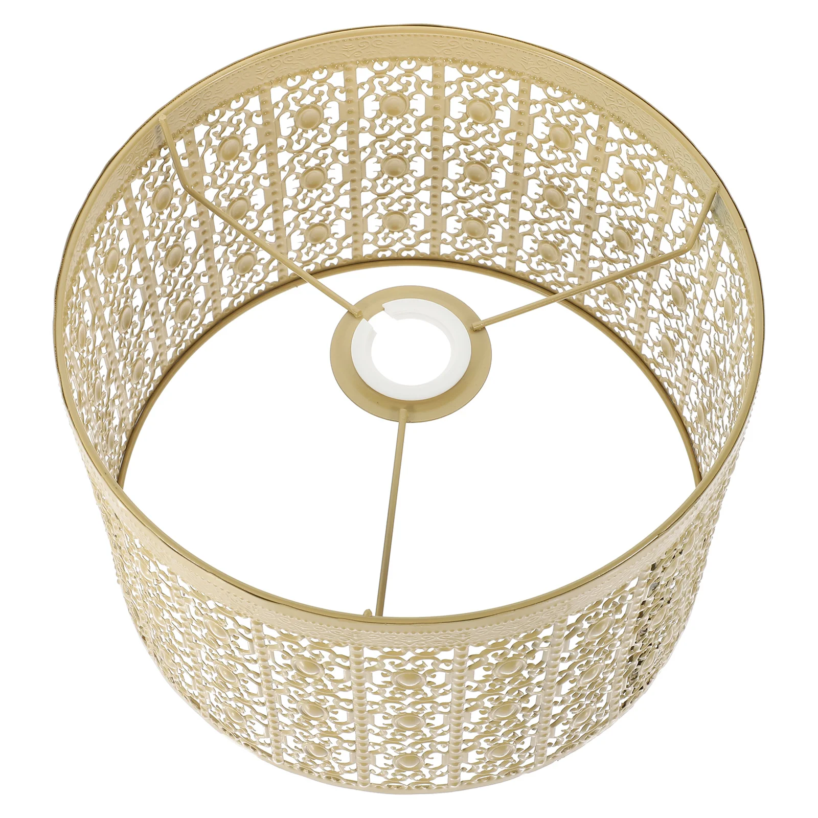 

Wrought Iron 22cm Yellow Sunflower Light Covers Table Desk Replacement Shades Decorative Table Lampshade Metal