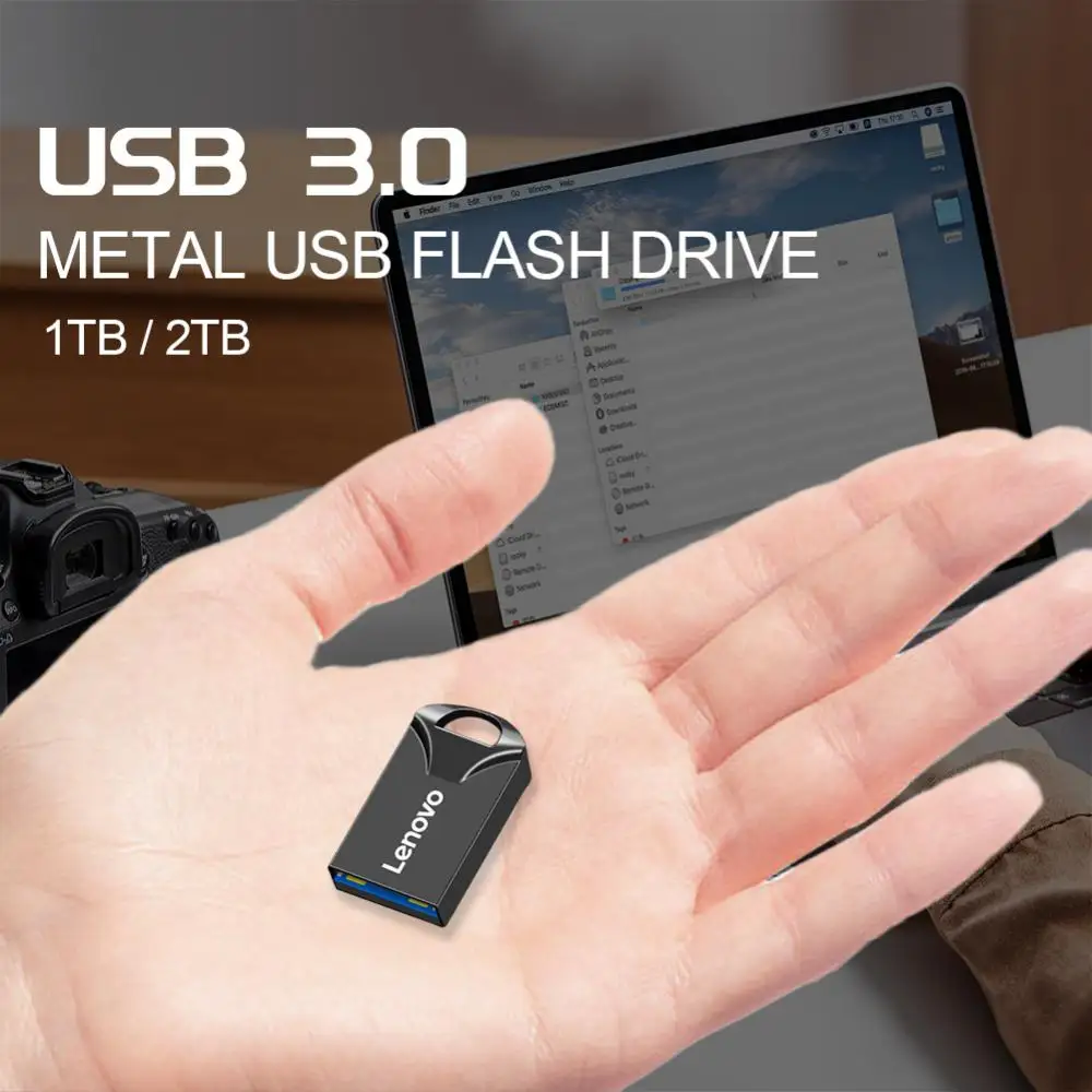 Lenovo Nieuwe 2Tb Usb 3.0 Flash Drive 2 In 1 Type-C 2Tb Pen Drive 256Gb Usb Memory Stick 128Gb 64Gb Pendrive Voor Android Telefoon/Pc