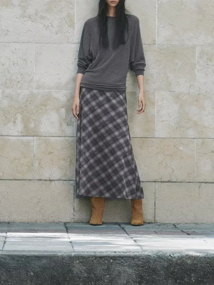 

Асимметричная юбка с высокой талией Long Sve, женская футболка, Новое поступление, осенняя коллекция 202, этническая сценическая одежда