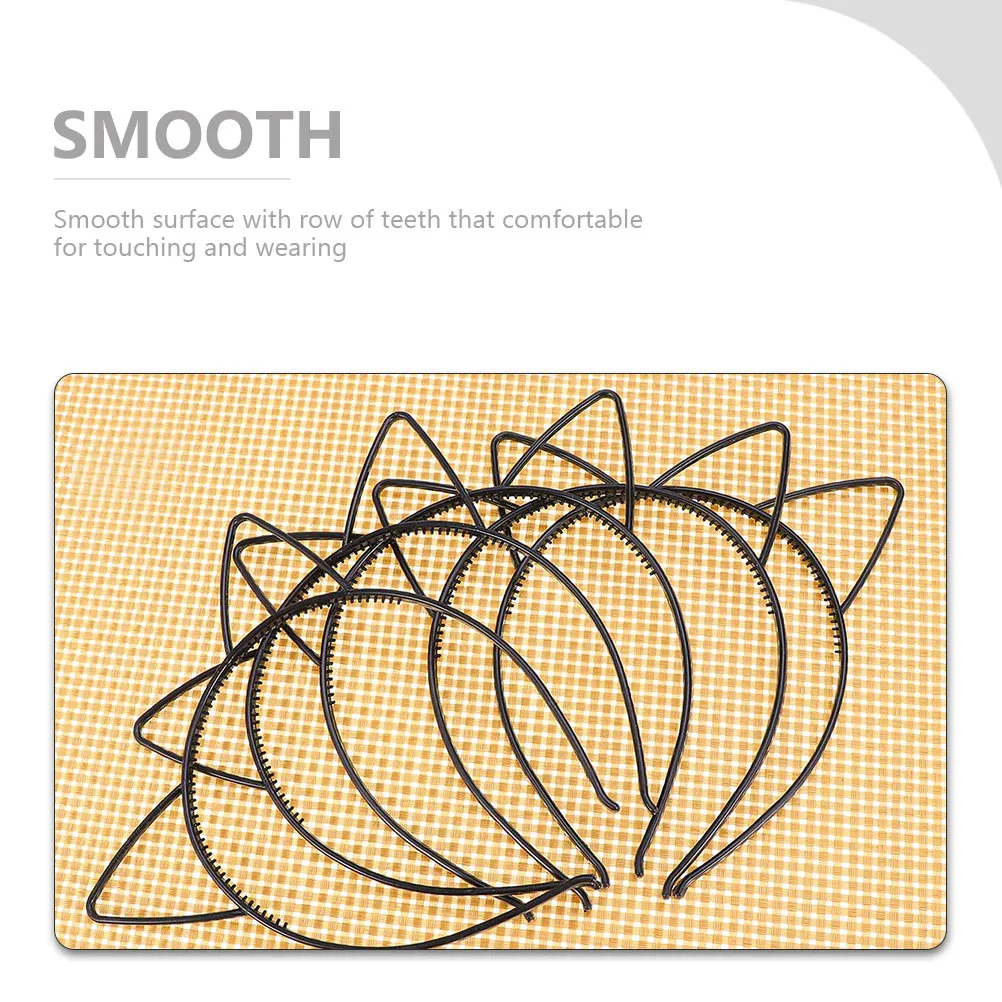 

18Pcs Cat Ear Headbands Lightweight Comfortable Hair Hoops Party Supplies Costume Accessories Kids Girls Cosplay Hairbands