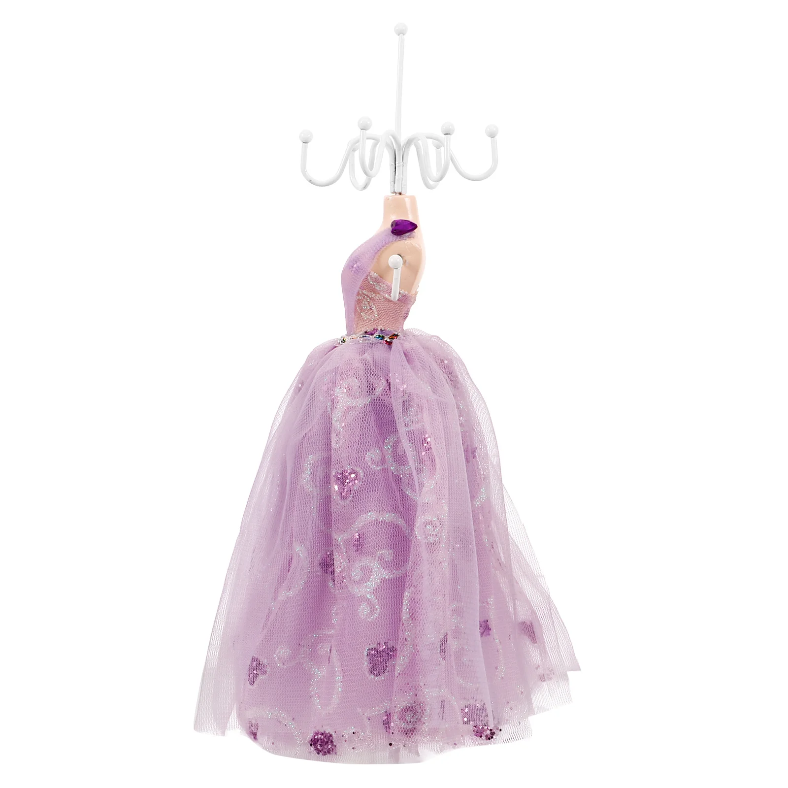 

Органайзер для хранения шкатулки для драгоценностей, железная подставка для ювелирных изделий для ожерелья, браслета, сережек, стеллаж для выставки товаров, настольный держатель, подставка для женщин, подарок