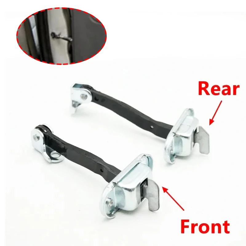 

Front Rear Left Right Door Checker Rod Strap Stopper Hinge Latch Limiter For Toyota Corolla Matrix 1.8L 2.4L L4 Prius 2003-2009