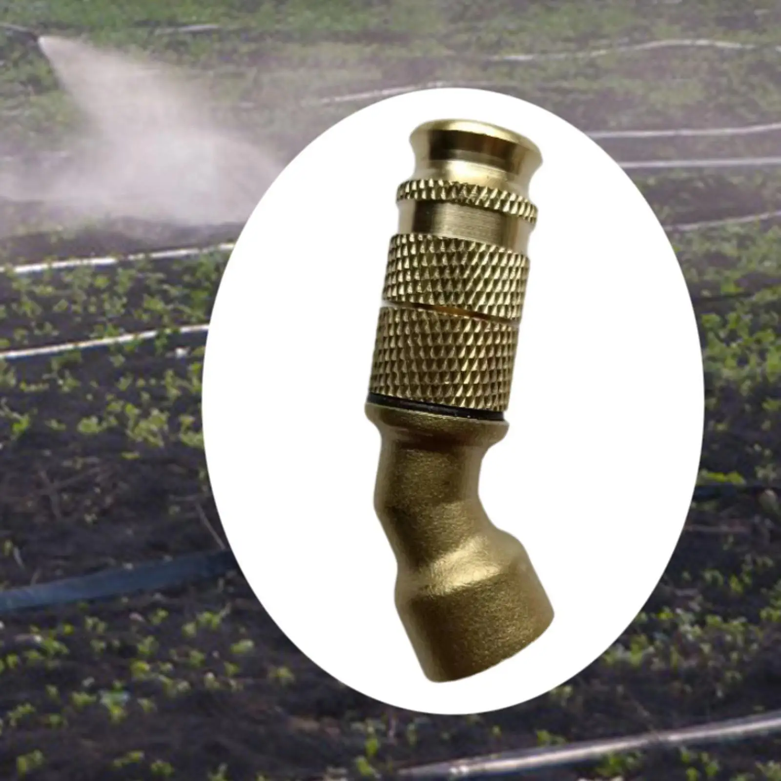 

45° Sprayer Nozzle Copper for Greenhouse Vegetables Flower Watering Farms