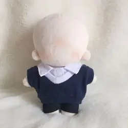 Handmade 10cm fat body doll clothes cute British college style suit star doll suitable for doll clothes doll not for sale