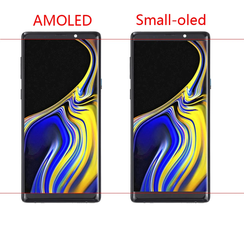 note 9 Screen For Samsung Galaxy Note 9 LCD Display SM-N960F SM-N960U SM-N960N Touch Screen Digitizer SM-N960U1 6.4\