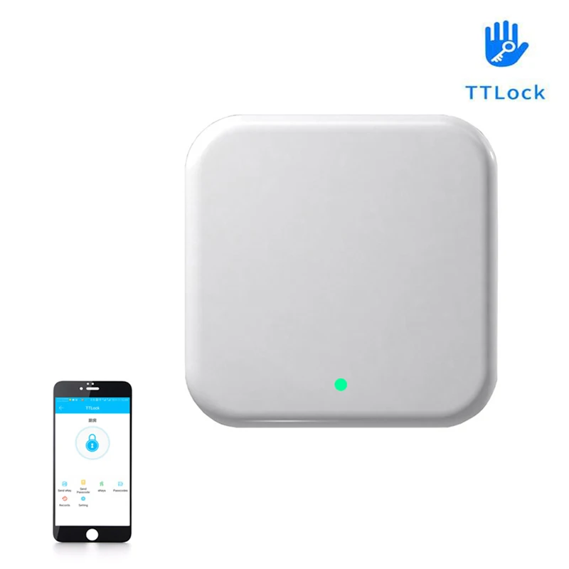 TTLock APP Device Lock Gateway G2, Bluetooth-Compatível com WiFi, Conversor para Controle Remoto