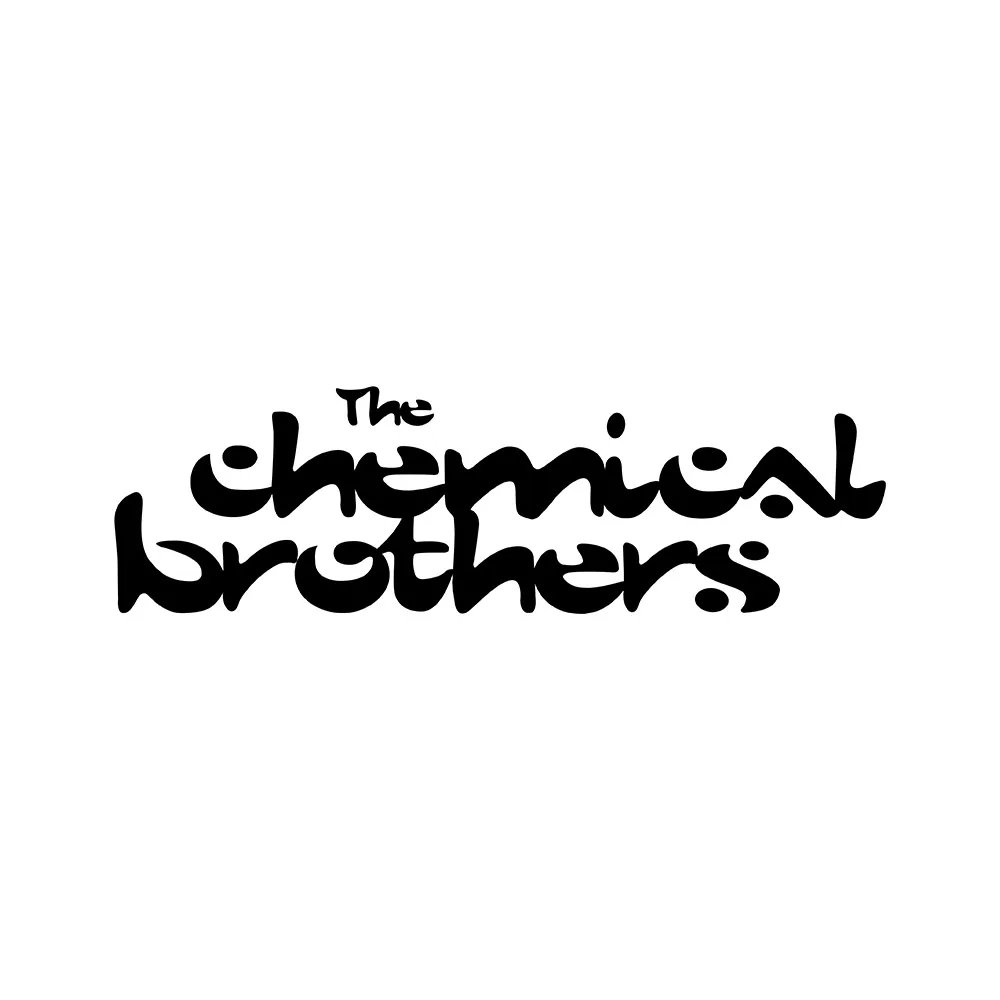 MIGNATIS - The Chemical Brothers Lettering Sticker Paste Mural Art Decal For Car Window Loptop Decoration Vinyl Stickers Waterpr