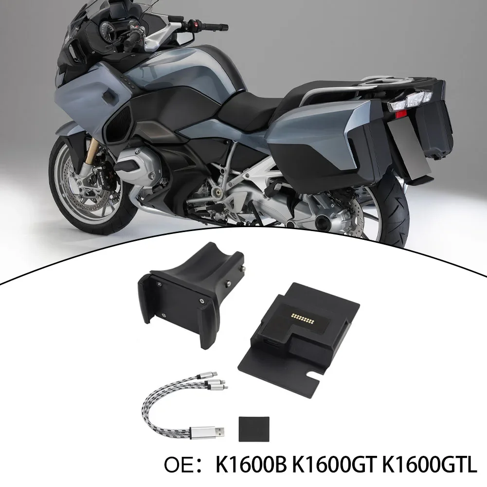 

Motorcycle Riding Motorcycle GPS Holder Easy To Install High-quality ABS Material Securely Holds Phone Wear-resistant Bracket