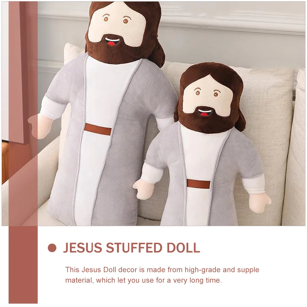 Jesus Pillow Plush Bedroom Decorative Louse Baby Ornament Decoration Stuffed Pp Cotton