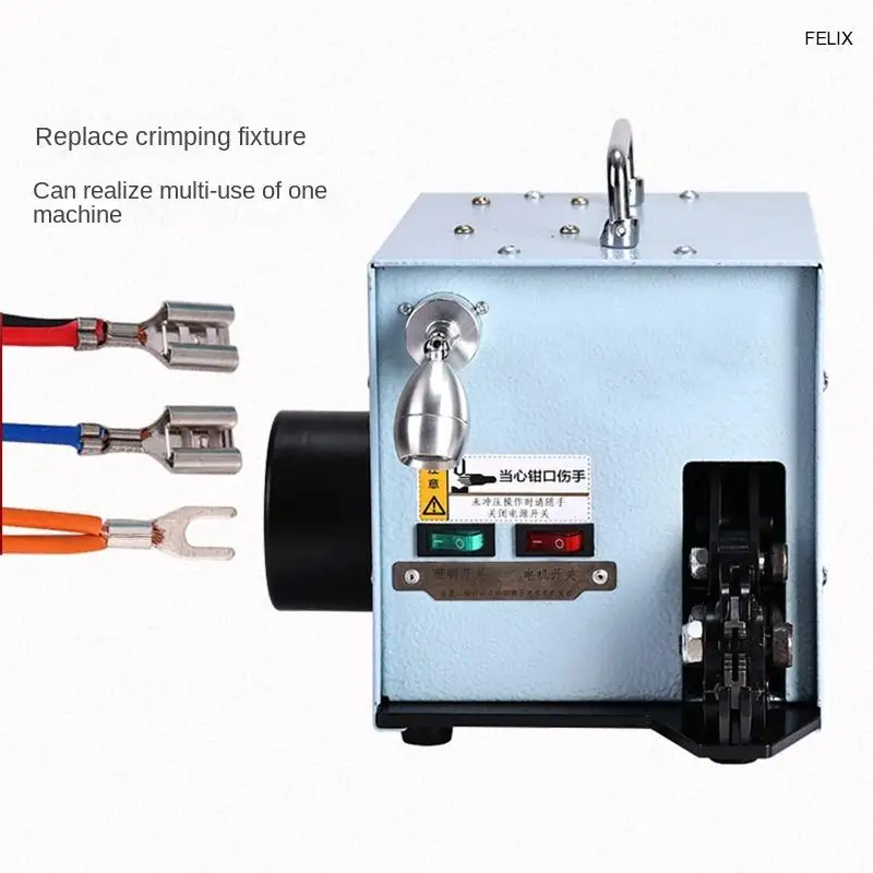 Multifunction Electric Dynamic Crimping Machine Low Noise Wire Terminal Crimping Machine Crimping Pliers Cold Pressing Crimp