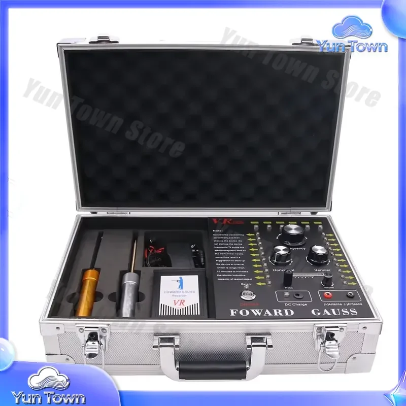 for VR10000 3000M Long Range Underground Metal Detector for Gold Silver Emerald Ruby Diamond Prospecting Treasure Hunting
