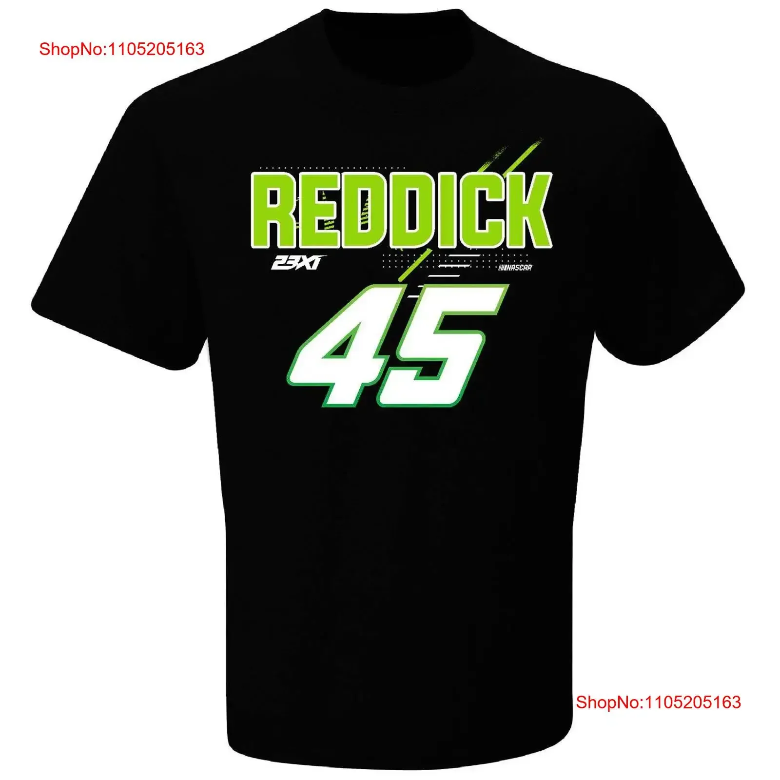 

Tyler Reddick Exclusive Name and 45 T Shirt Black vintage Washed homme Comfortable designer clothes streetwear Versatile