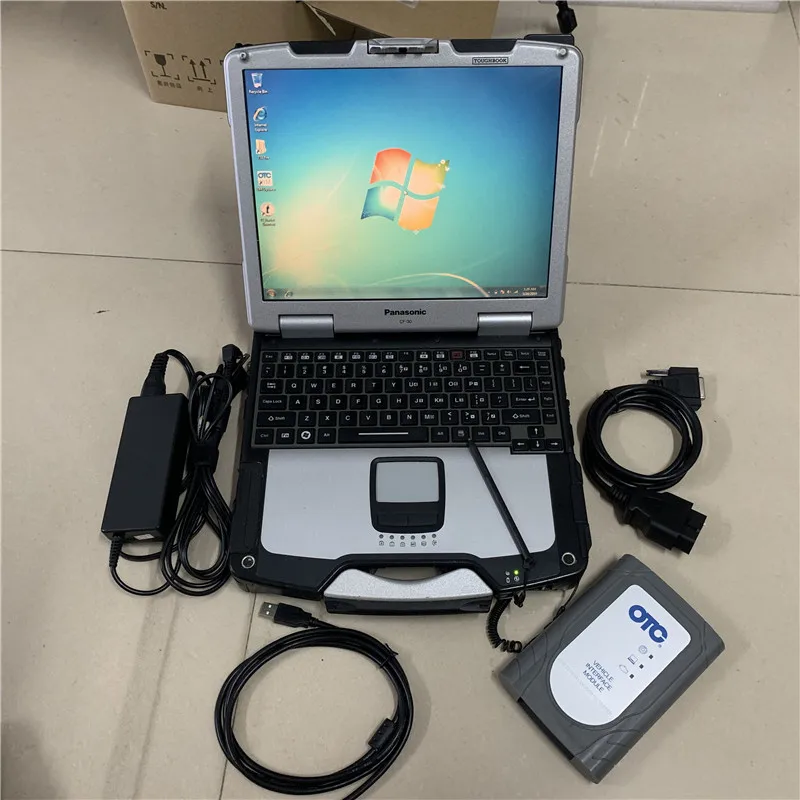 

For Toyota OTC IT3 Scanner Diagnostic Tool Techstream Latest Update Global GTS CF31 i5 Laptop CABLES FULL READY TO USE