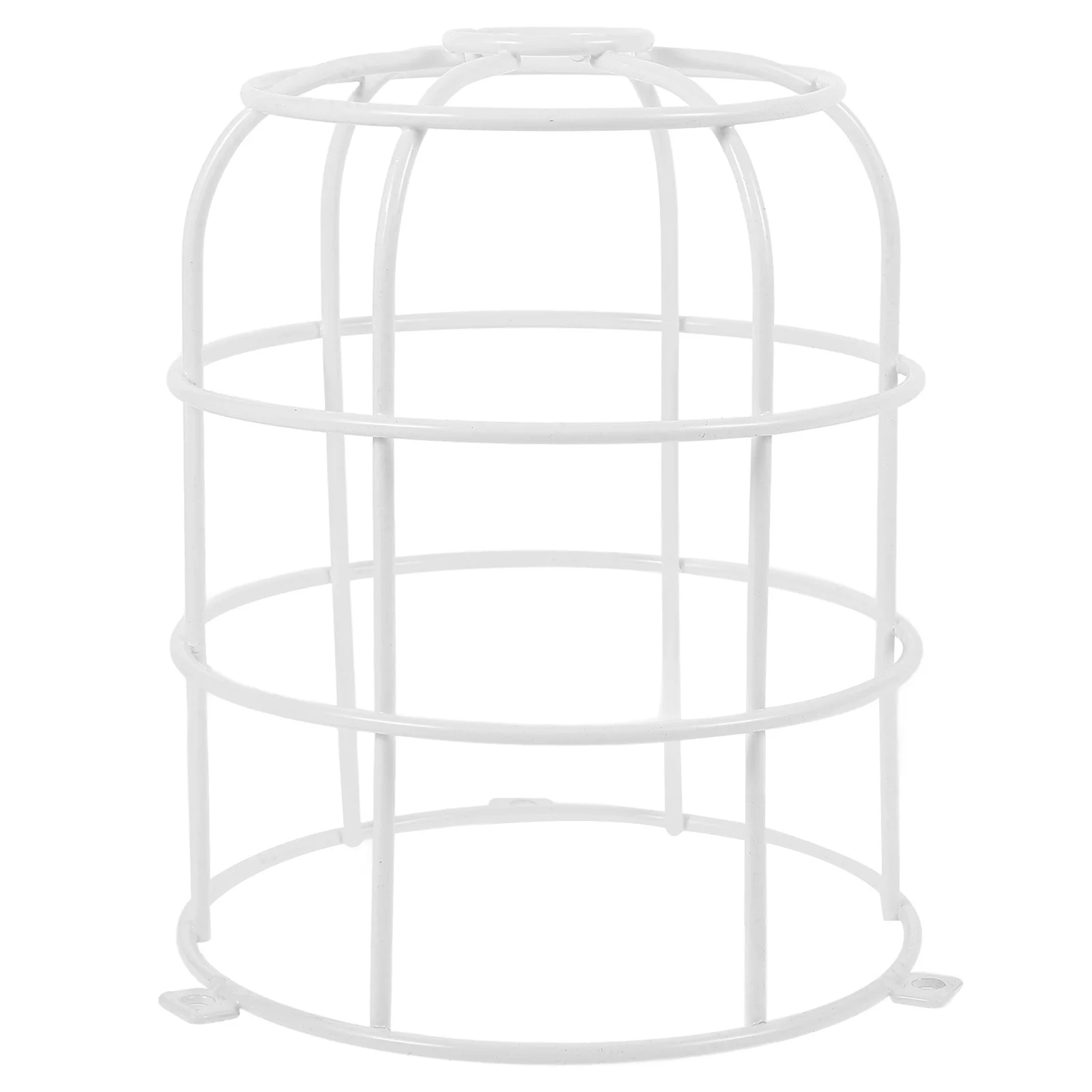 

Прочная металлическая защита для абажура Взрывозащищенная рамка Легкие лампы «сделай сам» Практичное долговечное использование Рамка для абажура Защита для абажура