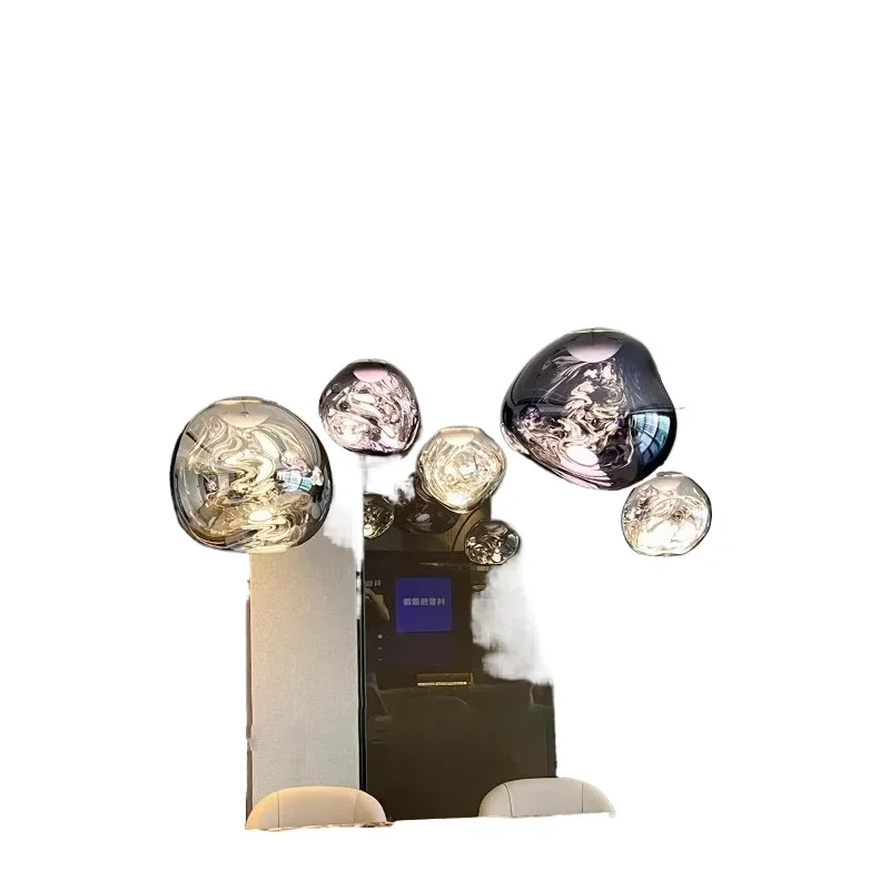 

Lava Lamp Nordic Restaurant, Chandelier Villa Duplex LOFT Empty Stair Light