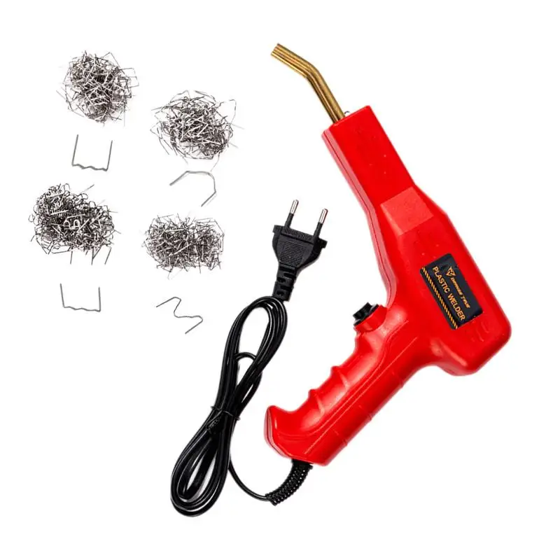 

Hot Stapler 220W Portable Hot Stapler Melting Tools Welding Systems Soldering Tool With 200pcs Nails Car Welding Machine For