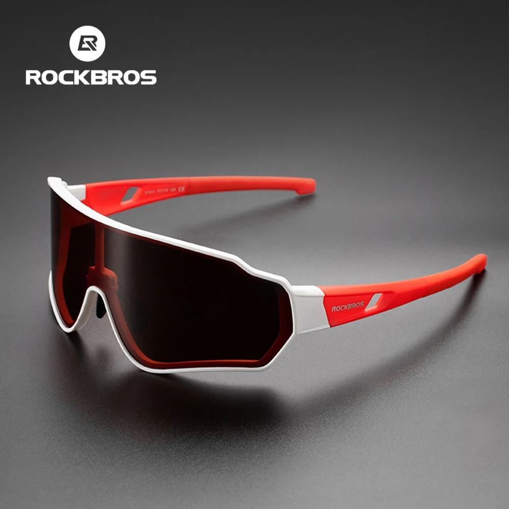 ROCKBROS Bicycle Riding Glasses - Outdoor Sports Ultraviolet-Proof Sunglasses, Intelligent Color Change, HD Polarized Lenses