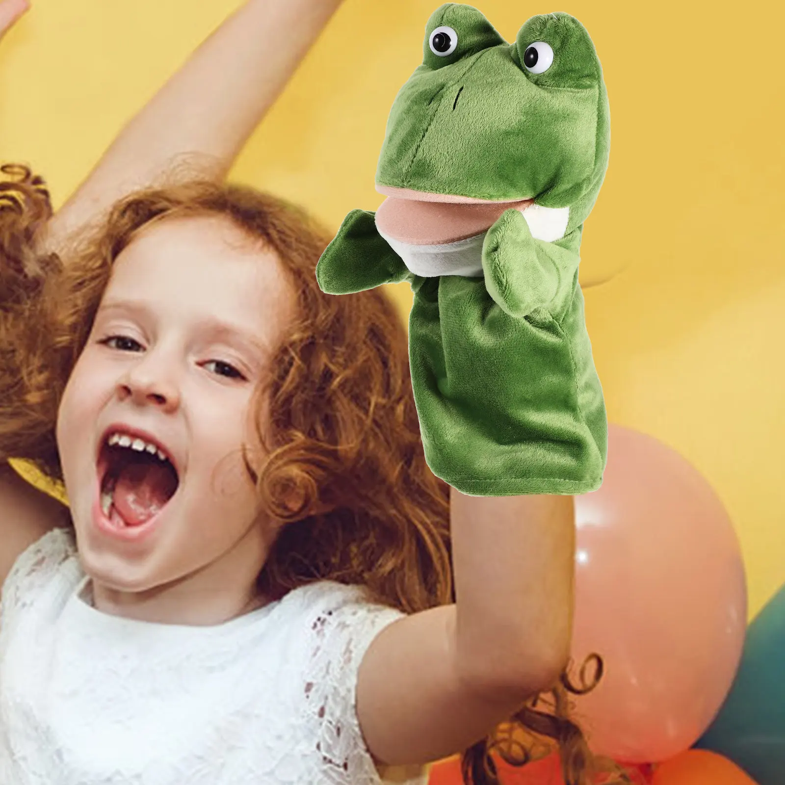 

Набор интерактивных обучающих кукол-перчаток для детей и малышей с подвижной пастью