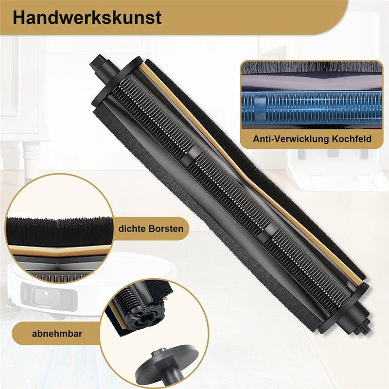 드림 X40 울트라 /L40 울트라 /L10 울트라 /L10s 울트라 /L10s 울트라 2세대 로봇 청소기용 ABGP-트리컷 브러시 교체 부품