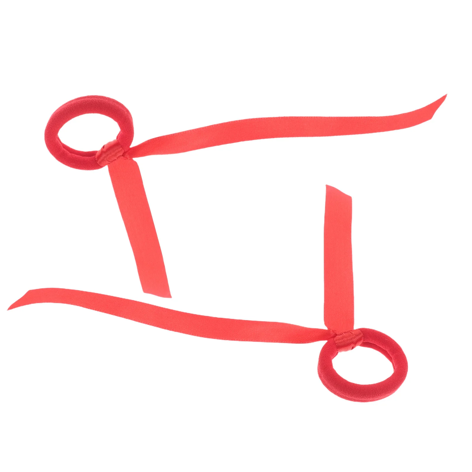 유아 소녀들을 위한 중국 전통 의상 머리 리본 2개, 새해 의상 파티복 코스프레 헤어밴드 레트로 태슬 헤어